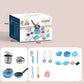 🎁Beste Cadeau voor Kinderen💖Real Cooking Mini Keuken Speelgoed Set – 22 Stuks! 🍳