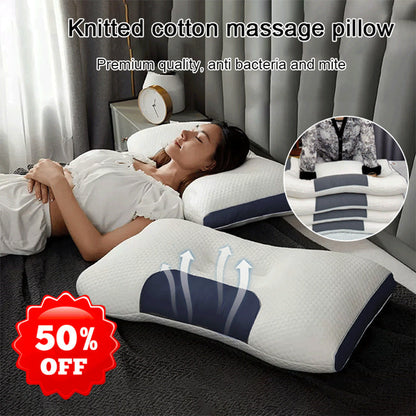 🔥🔥 Kussens Slaapkussen Hoogwaardige Kern Ergonomisch Contour Kussen Geschikt voor Comfortabel Slapen
