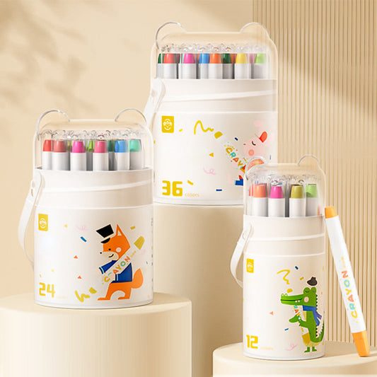 🎨2025 Nieuwe aankomst🎨Set zijdezachte wasbare krijtjes voor kinderen