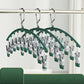 🔥Aanbieding🔥 Leggingorganizer voor de kledingkast, metalen hanger voor yogabroeken met rubberen coating