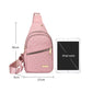 🏆️Anti-diefstal borduurwerk effen kleur crossbody tas voor dagelijks reizen