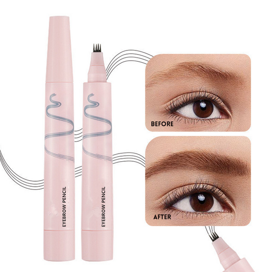 🔥Bestseller🔥 Waterdicht Wenkbrauwpotlood met 4 Punten