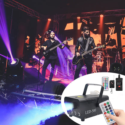 🌫️🎉 Draagbare rookmachine met LED – 50% KORTING! Langdurig rookeffect, 30 m bereik, 4 min. opwarmtijd – sfeer gegarandeerd. 💯
