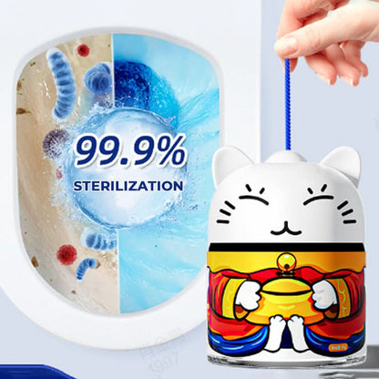 Krachtig automatisch toiletreinigingsblo
