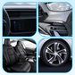 Renovatiespray voor kunststof in het auto-interieur