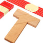 🎁Uitverkoop 50% korting🎁Houten T-vormig educatief puzzelspel🧩