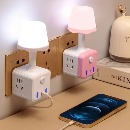 🎁✨ Populaire aanbieding 🔥 LED-lamp met afstandsbediening en USB-adapter