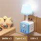 🎁✨ Populaire aanbieding 🔥 LED-lamp met afstandsbediening en USB-adapter