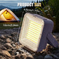 Draagbare waterdichte zonne-energie campinglamp