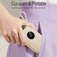 10000mAh Slanke Powerbank Met Ingebouwde Kabel