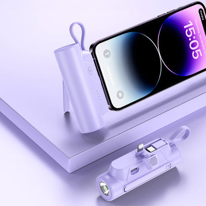 Monitoiminen Kannettava Varavirtalähde Kaapelilla