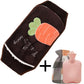 ❄️Zomerfresh 50% Korting!🧸Draagbare Warmwaterkruikgordel Met Pluchen Hoes – 900 ml navulbare warmtewikkel