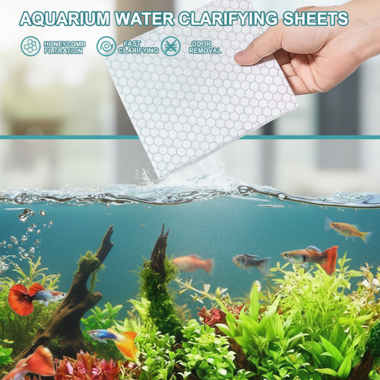 🐠 KOOP 1 KRIJG 1 GRATIS! ✨ AQUARIUM HELDER WATER VELLEN - Kristalhelder Water in 24 Uur, Verwijdert Geuren en Onzuiverheden, Veilig voor Alle Vissen en Planten 🌿🔮