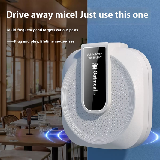 🐭⚡De laatste dag ✨ 50% korting sales ✨Ultrasone anti-roeimiddelen krachtig - 360 ° intelligente technologie voor