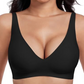 🎀  – de ultracomfortabele, draadloze damesbeha: naadloos, diep V-decolleté & push-up 💕