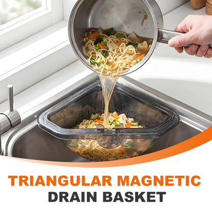 ⏰Nu tijdelijk in de aanbieding!💧Driehoekige magnetische afdruipmand🌟