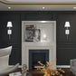 🛋️ 🪞Klassieke wandlamp met stoffen kap 🌙