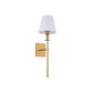 🛋️ 🪞Klassieke wandlamp met stoffen kap 🌙