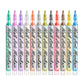 📢📢50% KORTING! 🩷🧡 12-kleuren acryl nail art-pennen – Ultrafijne punt van 0,7 mm, sneldrogend en waterdicht voor salon-perfecte ontwerpen thuis!