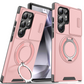 Camerabescherming Magnetische standaard Telefoonhoesje voor Samsung