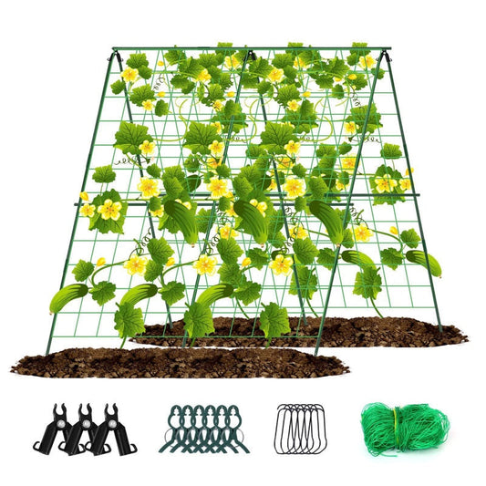 🔥Uitverkoop 50% Korting🏠A-frame tuinrek voor klimplanten