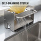 🧽 Self-Draining Sponshouder met Handdoekrek voor Keukengootsteen ✨ Houd Je Aanrecht Netjes & Droog – Nu 75% KORTING