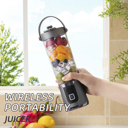 🏖️🍹Zomersale - Tot 50% KORTING⚡50K+ VERKOCHT!🎁Draadloze Draagbare Blender met 10 Messen