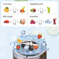 🏖️🍹Zomersale - Tot 50% KORTING⚡50K+ VERKOCHT!🎁Draadloze Draagbare Blender met 10 Messen