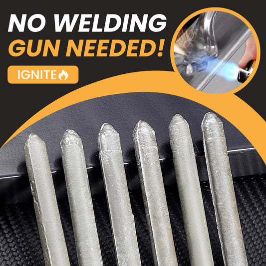 💥✨ Van scheur naar stevige verbinding – deze metaalreparatieset met laag smeltpunt werkt op aluminium, RVS, koper, ijzer en buizen. Perfect voor thuisklussers!