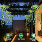 🌿 Solar hanglamp met grasdesign – Sfeervolle tuinverlichting met natuurlijke uitstraling ✨