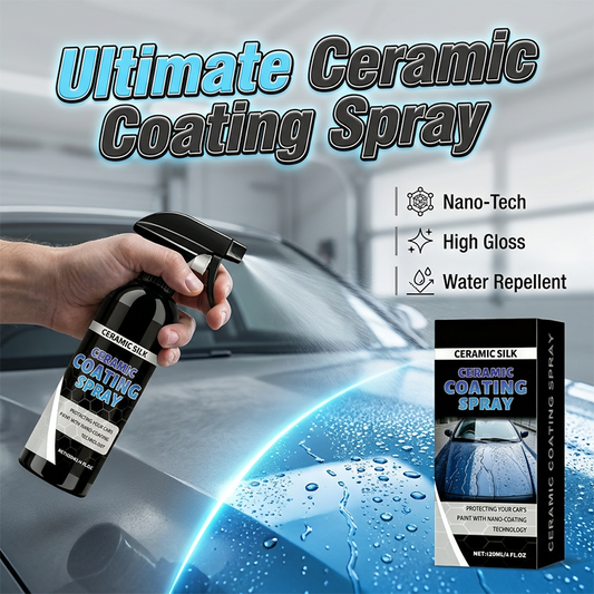 ⏰Tijdelijk 50% korting! 3-in-1 keramische autowaxspray 🚗💦 Diepe glans en waterafstotende bescherming