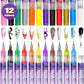 🔥Laatste Dag Promotie 50% KORTING🔥✨12 Kleuren Nail Art Pennenset