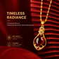 🔥2026 Hete Aanbieding 50% KORTING！！🎁Elegante Klavertje Vier Druppelvormige Ketting 14K Verguld, een Symbool van Geluk,💎💖