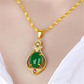 🔥2026 Hete Aanbieding 50% KORTING！！🎁Elegante Klavertje Vier Druppelvormige Ketting 14K Verguld, een Symbool van Geluk,💎💖