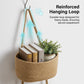 Aanrecht en vloer vol met rommel? Deze verticale hangorganizer benut de muur – ideaal voor kleine appartementen, geen vloerruimte nodig. 🧺✨