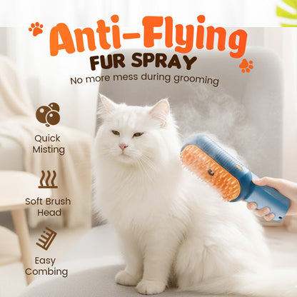🔥💥50% korting – Superaanbieding, slechts tijdelijk🚀 Oplaadbare massagekam met verstuiver voor huisdieren🐱🐶
