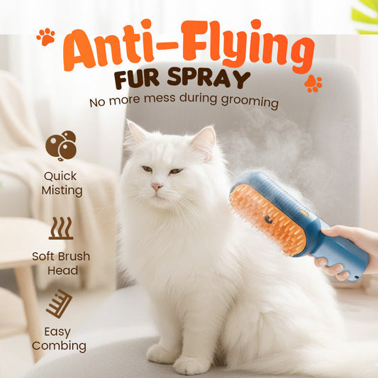 🔥💥50% korting – Superaanbieding, slechts tijdelijk🚀 Oplaadbare massagekam met verstuiver voor huisdieren🐱🐶