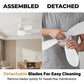 2-in-1 Verkoelende LED-plafondventilator