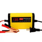 Universal 12V Motorcycle Battery Charger with Clamps