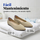 Flats de Punto con Punta Fina para Mujer