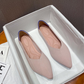Flats de Punto con Punta Fina para Mujer
