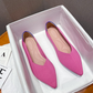 Flats de Punto con Punta Fina para Mujer