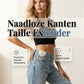Kantborduursel Jeans Taillevergroter Patch Katoenen Zakversiering