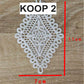 Kantborduursel Jeans Taillevergroter Patch Katoenen Zakversiering