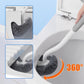 Ophangbare toiletborstel voor dieptereiniging