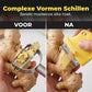 Multifunctionele roestvrijstalen schiller voor gember