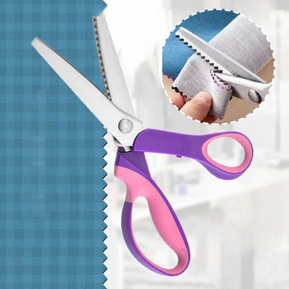 ✂️🔥 50% KORTING! Knip élke stof zonder rafelen – zigzag in één beweging. Dé schaar die naaisters, knutselaars én hobbykoks in heel Europa gebruiken! NL