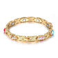 Modieuze magnetische armband met strass-steentjes