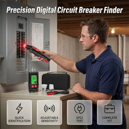 🔌🔍 Stopcontact- & zekeringdetector | Test stopcontacten, spoort groepen op | Snel resultaat in seconden | Multifunctioneel | 50% KORTING⚡️