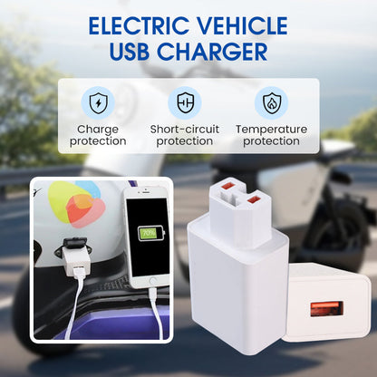 Elektrisch voertuig USB-oplader